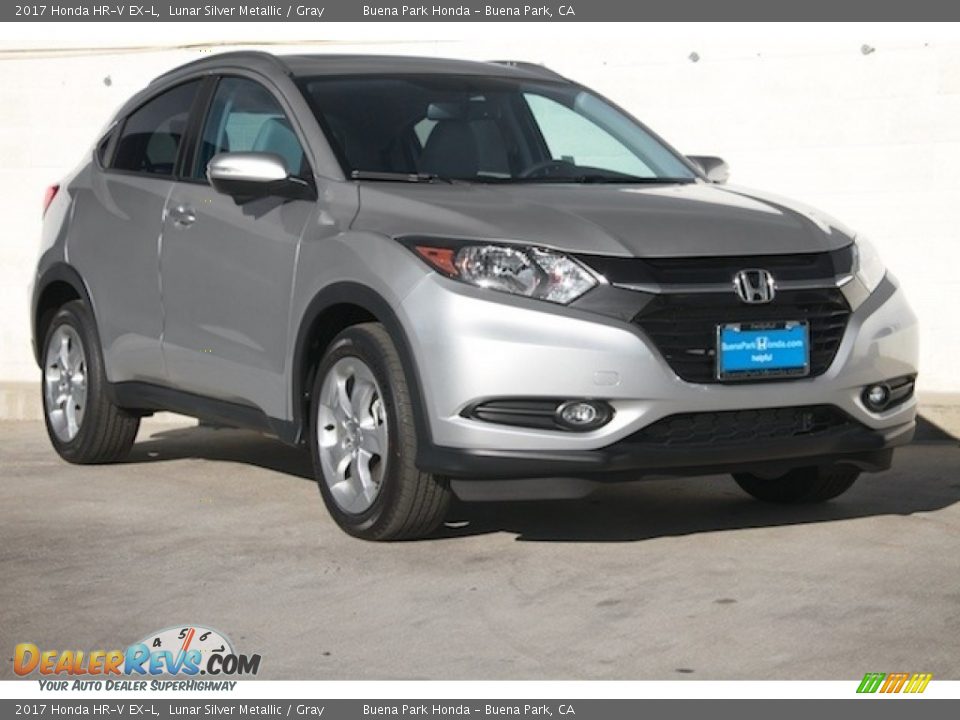 2017 Honda HR-V EX-L Lunar Silver Metallic / Gray Photo #1