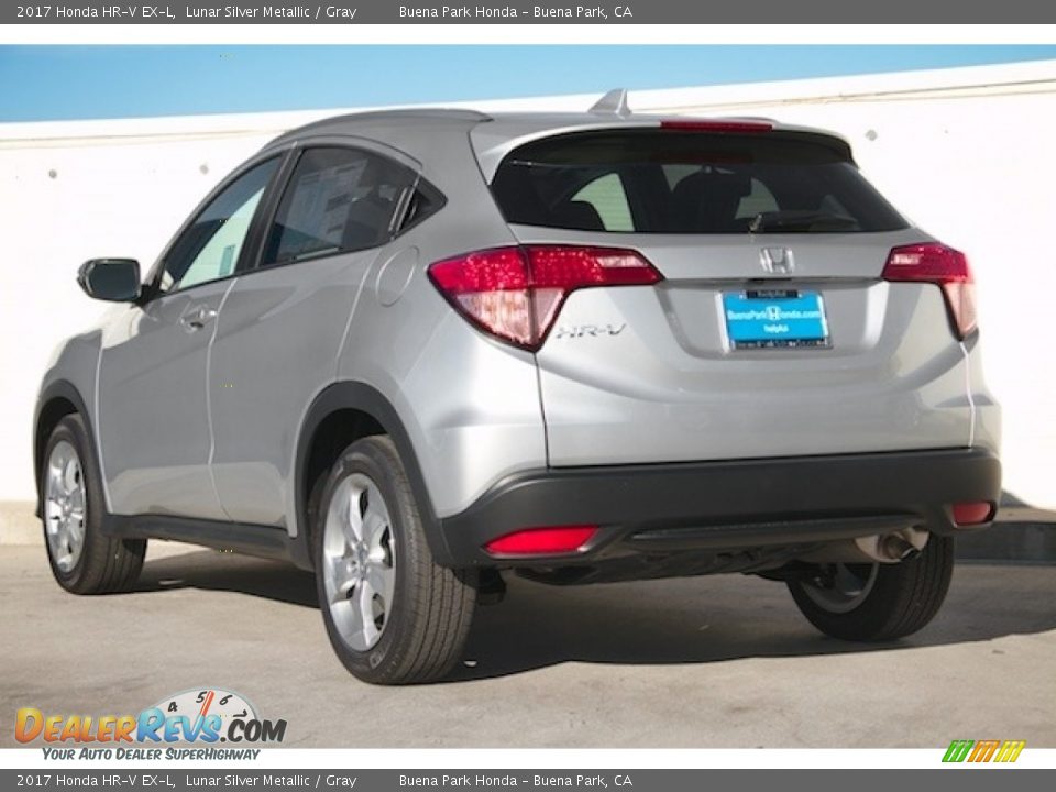 2017 Honda HR-V EX-L Lunar Silver Metallic / Gray Photo #2