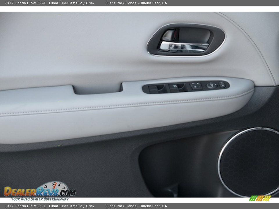 2017 Honda HR-V EX-L Lunar Silver Metallic / Gray Photo #8
