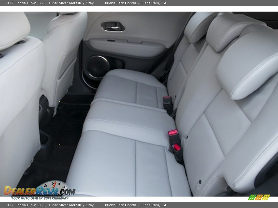 2017 Honda HR-V EX-L Lunar Silver Metallic / Gray Photo #12