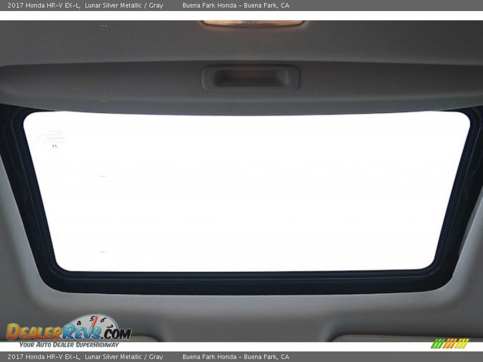 2017 Honda HR-V EX-L Lunar Silver Metallic / Gray Photo #14