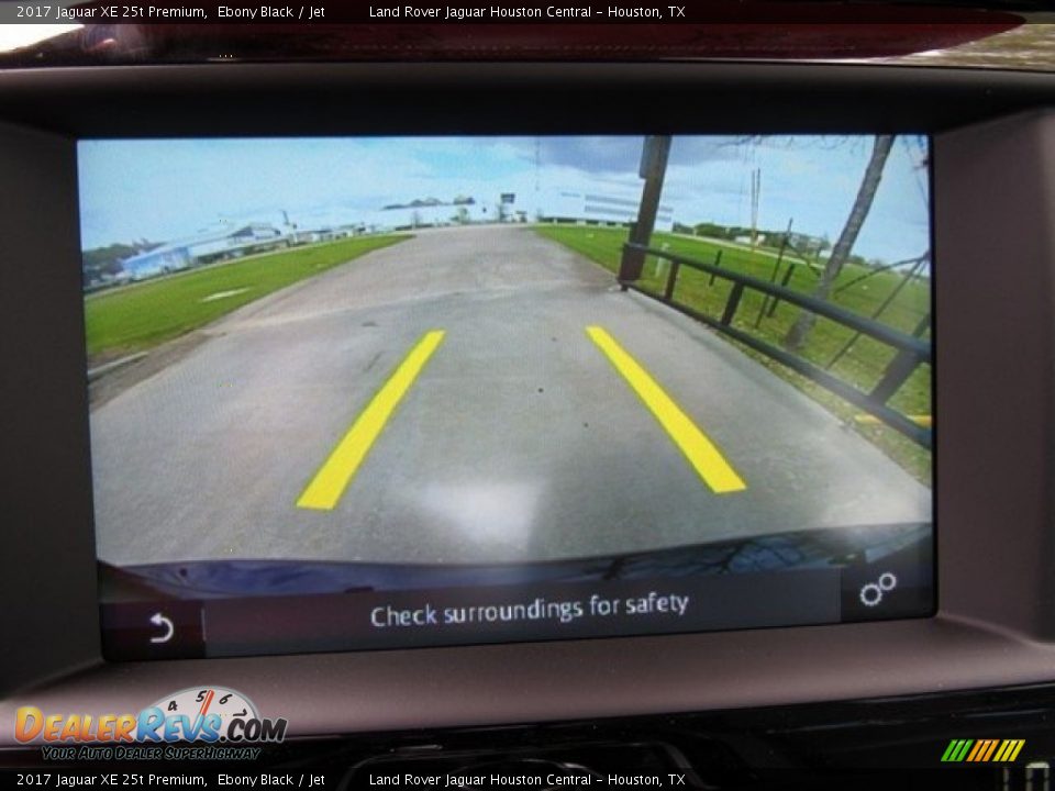 2017 Jaguar XE 25t Premium Ebony Black / Jet Photo #20