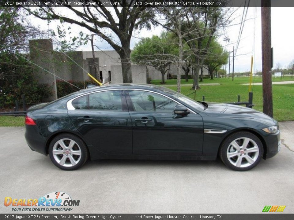 2017 Jaguar XE 25t Premium British Racing Green / Light Oyster Photo #6