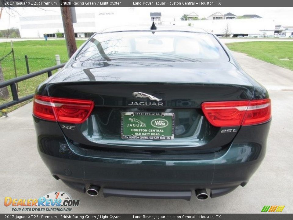 2017 Jaguar XE 25t Premium British Racing Green / Light Oyster Photo #8