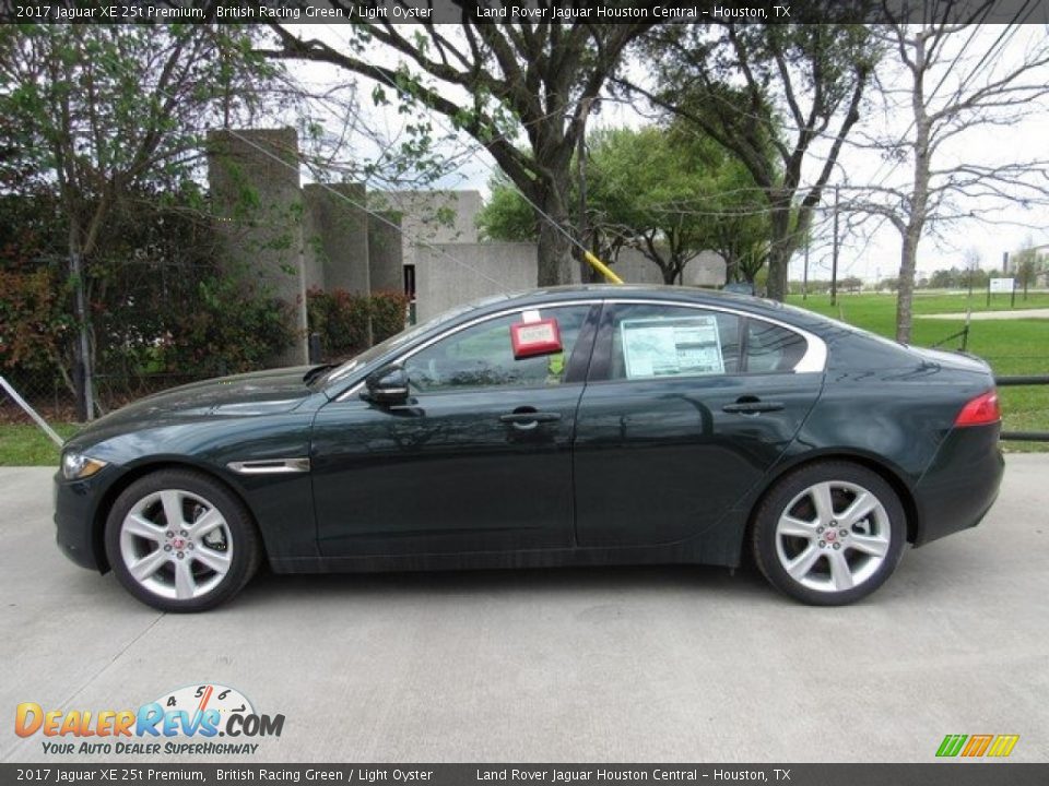 2017 Jaguar XE 25t Premium British Racing Green / Light Oyster Photo #11