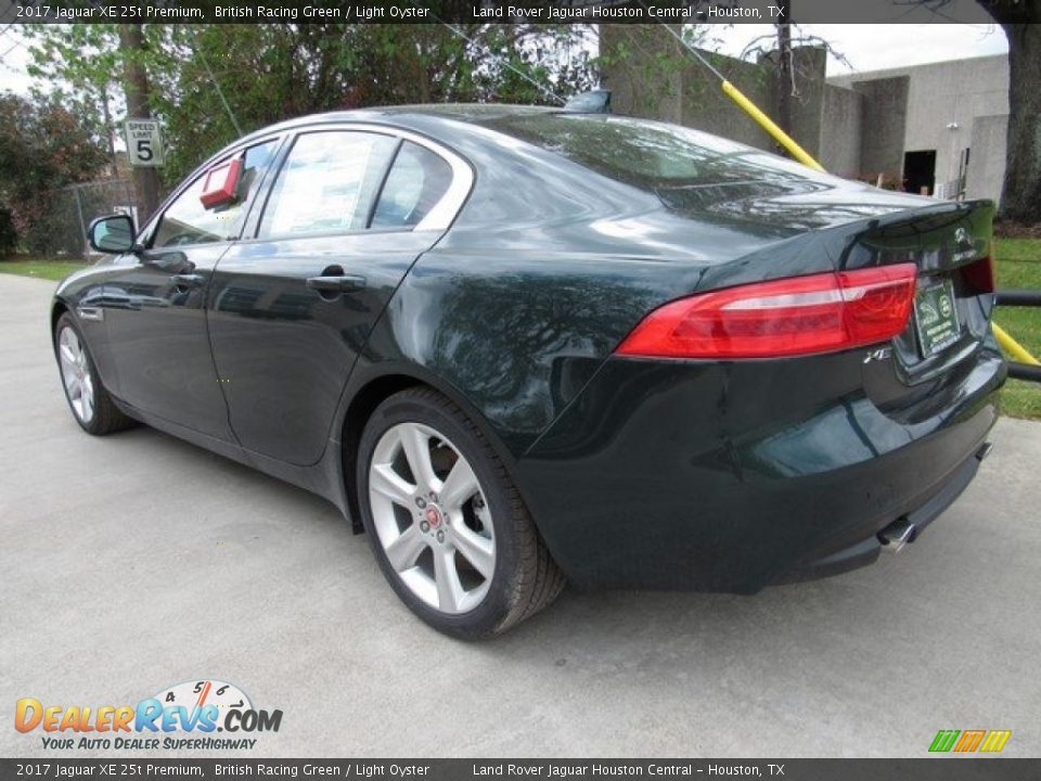 2017 Jaguar XE 25t Premium British Racing Green / Light Oyster Photo #12
