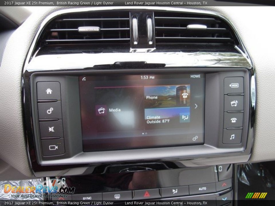 2017 Jaguar XE 25t Premium British Racing Green / Light Oyster Photo #19