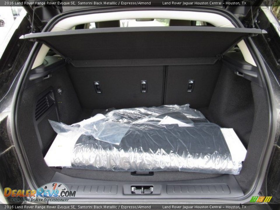 2016 Land Rover Range Rover Evoque SE Santorini Black Metalllic / Espresso/Almond Photo #16