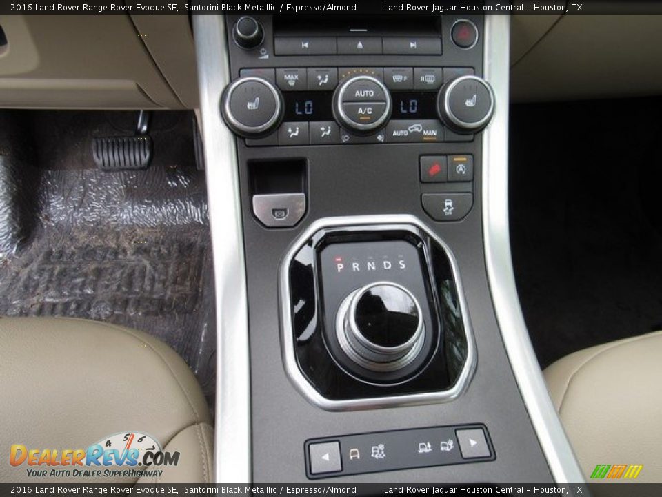 2016 Land Rover Range Rover Evoque SE Santorini Black Metalllic / Espresso/Almond Photo #19