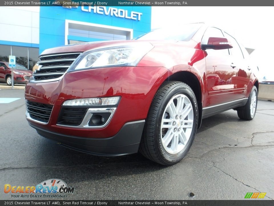 2015 Chevrolet Traverse LT AWD Siren Red Tintcoat / Ebony Photo #2