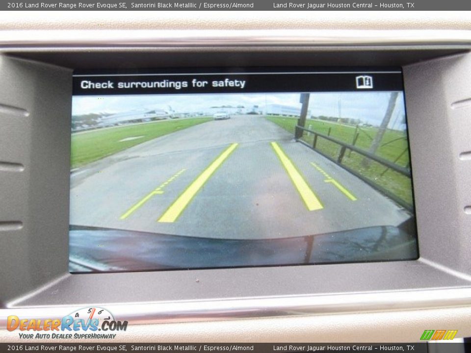 2016 Land Rover Range Rover Evoque SE Santorini Black Metalllic / Espresso/Almond Photo #21