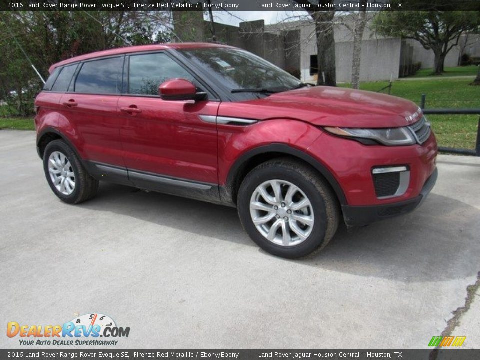 2016 Land Rover Range Rover Evoque SE Firenze Red Metalllic / Ebony/Ebony Photo #1