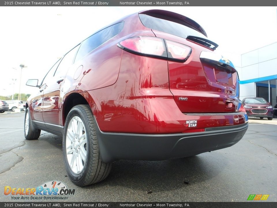 2015 Chevrolet Traverse LT AWD Siren Red Tintcoat / Ebony Photo #5