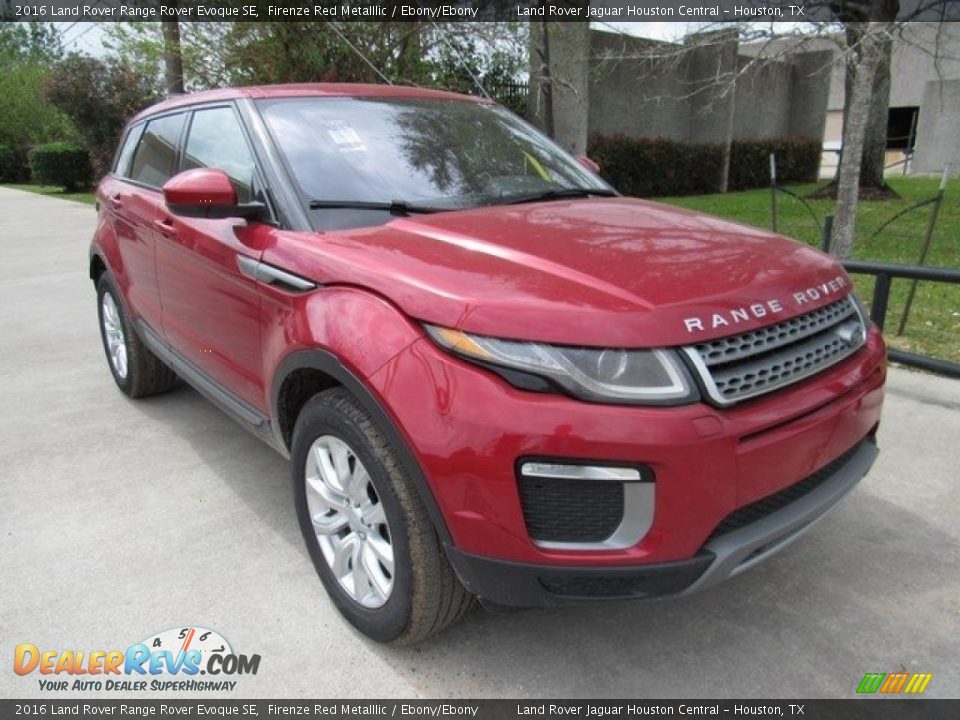 2016 Land Rover Range Rover Evoque SE Firenze Red Metalllic / Ebony/Ebony Photo #2
