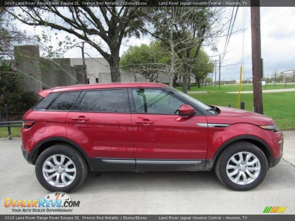 2016 Land Rover Range Rover Evoque SE Firenze Red Metalllic / Ebony/Ebony Photo #6