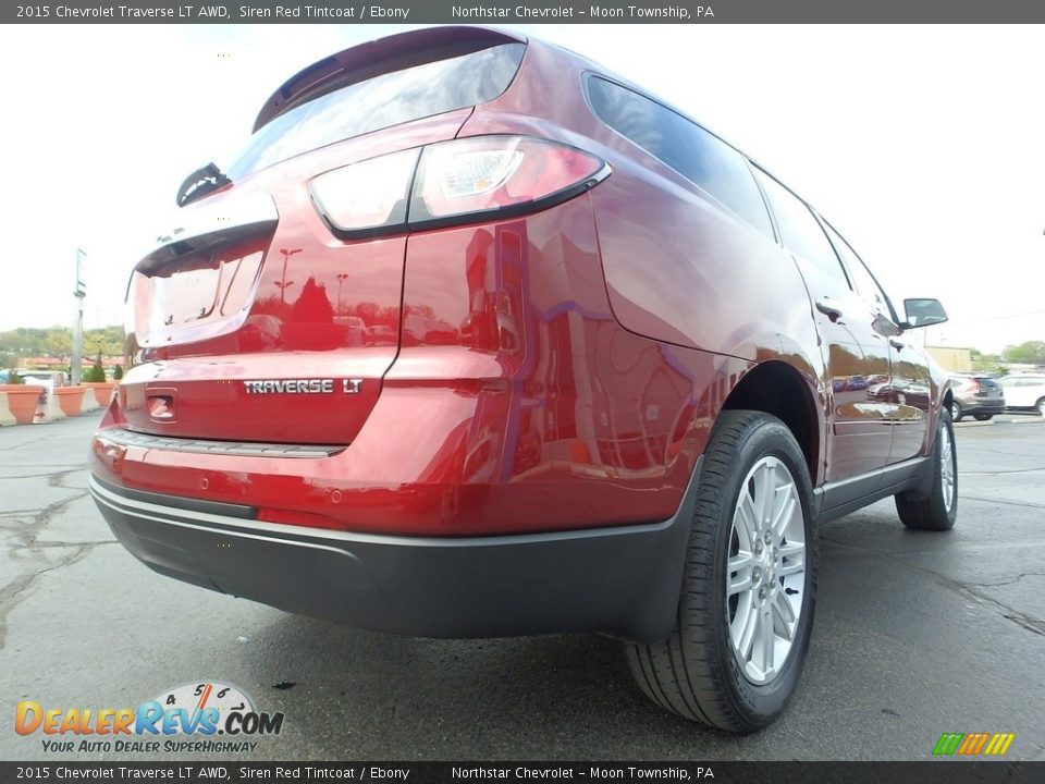 2015 Chevrolet Traverse LT AWD Siren Red Tintcoat / Ebony Photo #9