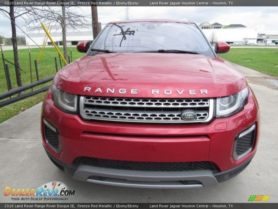 2016 Land Rover Range Rover Evoque SE Firenze Red Metalllic / Ebony/Ebony Photo #9