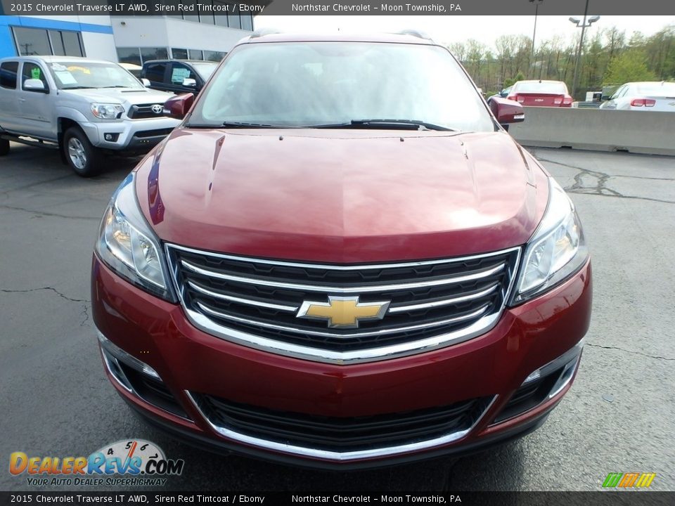 2015 Chevrolet Traverse LT AWD Siren Red Tintcoat / Ebony Photo #13