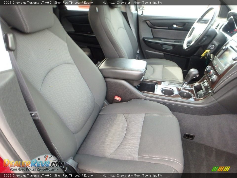 2015 Chevrolet Traverse LT AWD Siren Red Tintcoat / Ebony Photo #15