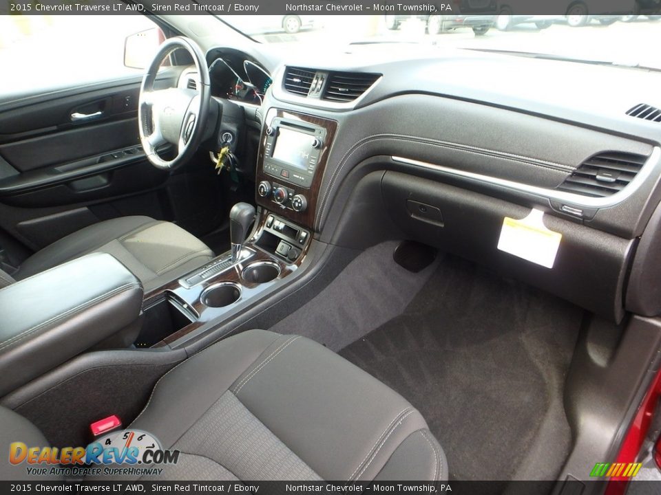 2015 Chevrolet Traverse LT AWD Siren Red Tintcoat / Ebony Photo #16