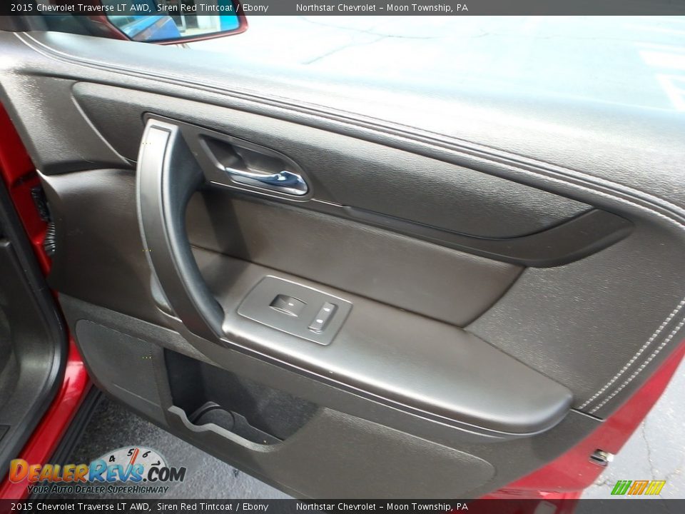 2015 Chevrolet Traverse LT AWD Siren Red Tintcoat / Ebony Photo #17