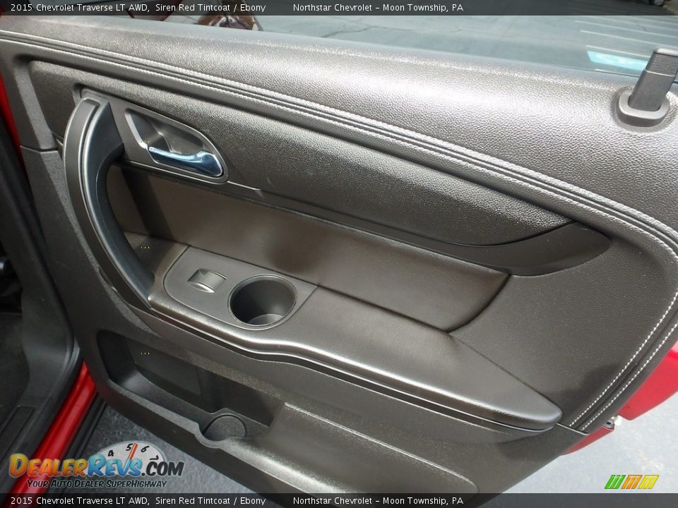 2015 Chevrolet Traverse LT AWD Siren Red Tintcoat / Ebony Photo #19