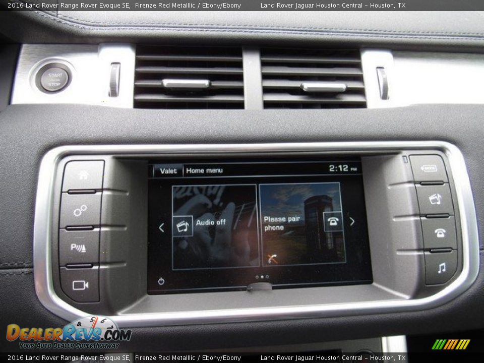 2016 Land Rover Range Rover Evoque SE Firenze Red Metalllic / Ebony/Ebony Photo #20