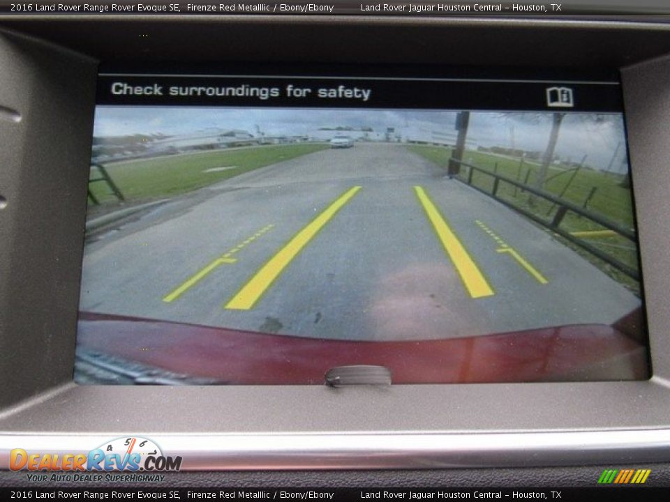 2016 Land Rover Range Rover Evoque SE Firenze Red Metalllic / Ebony/Ebony Photo #21