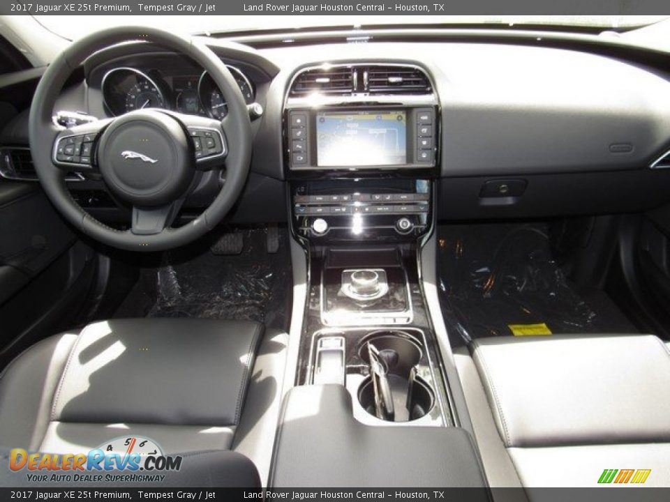 2017 Jaguar XE 25t Premium Tempest Gray / Jet Photo #4