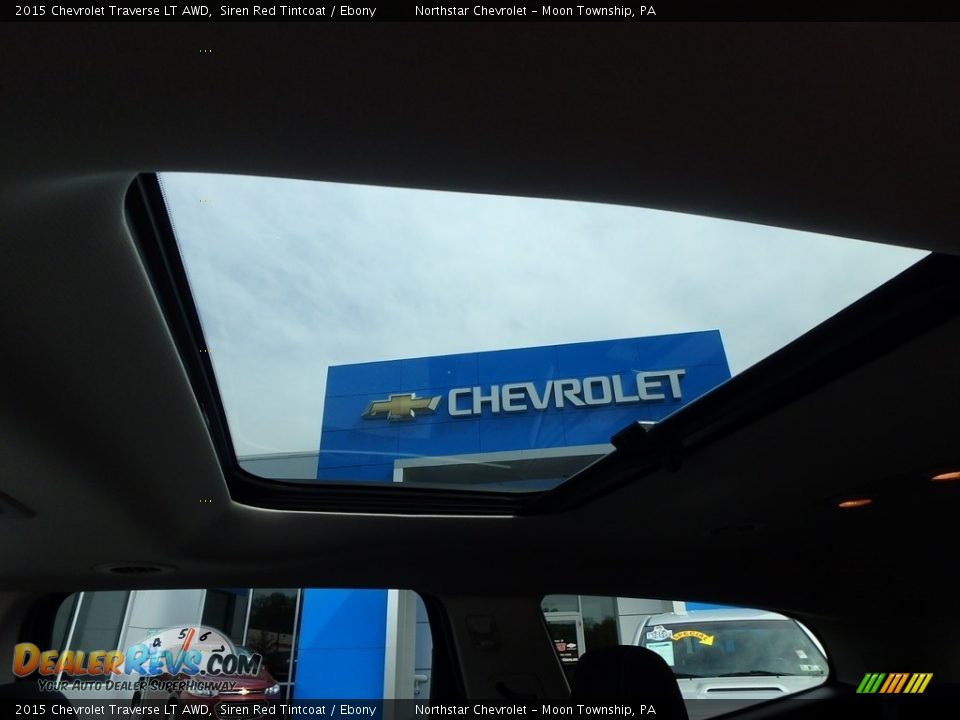 2015 Chevrolet Traverse LT AWD Siren Red Tintcoat / Ebony Photo #24