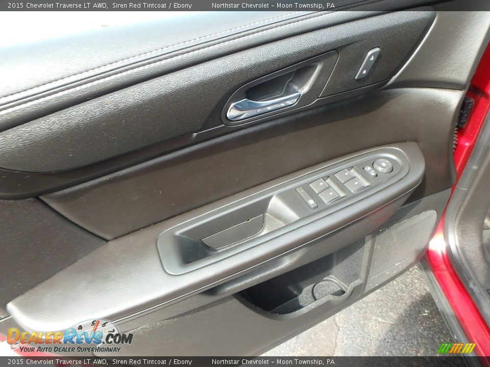 2015 Chevrolet Traverse LT AWD Siren Red Tintcoat / Ebony Photo #25