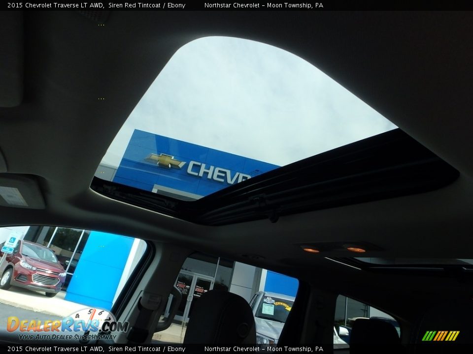 2015 Chevrolet Traverse LT AWD Siren Red Tintcoat / Ebony Photo #26