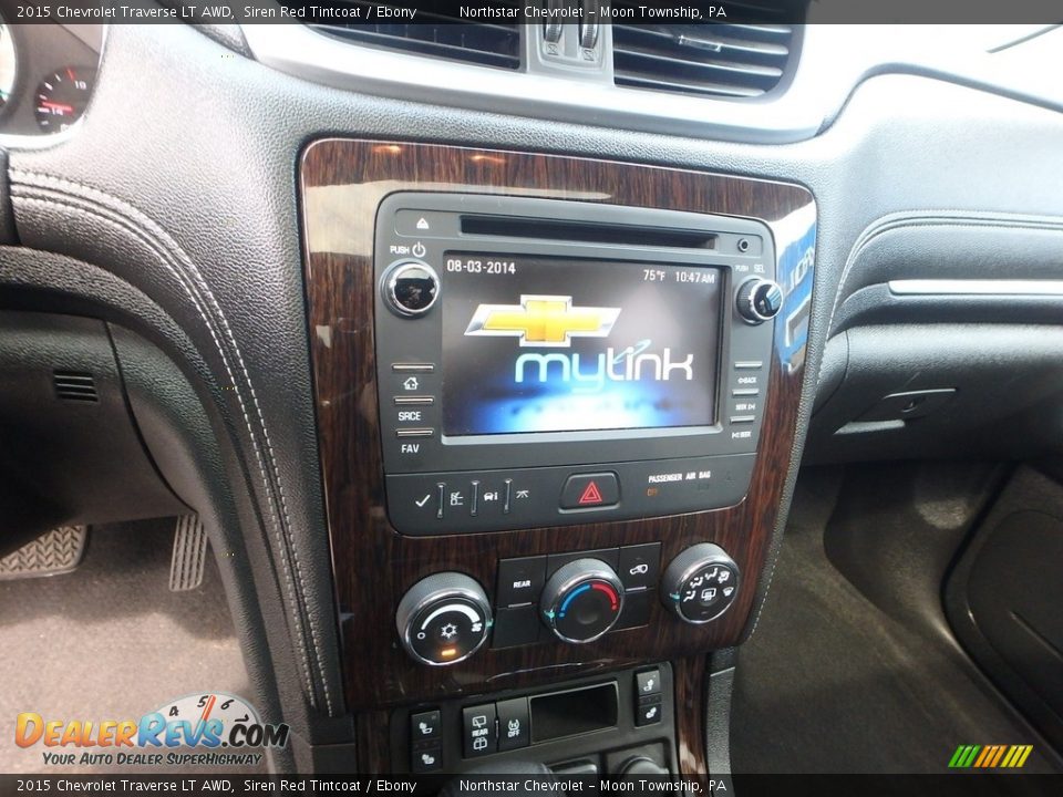 2015 Chevrolet Traverse LT AWD Siren Red Tintcoat / Ebony Photo #27