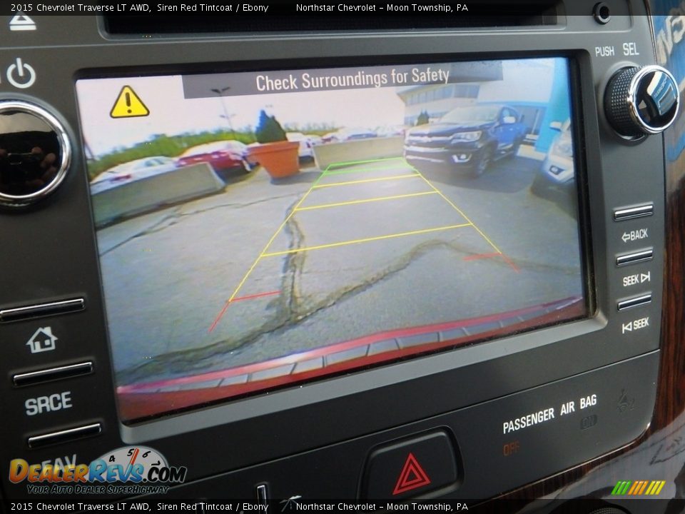 2015 Chevrolet Traverse LT AWD Siren Red Tintcoat / Ebony Photo #30