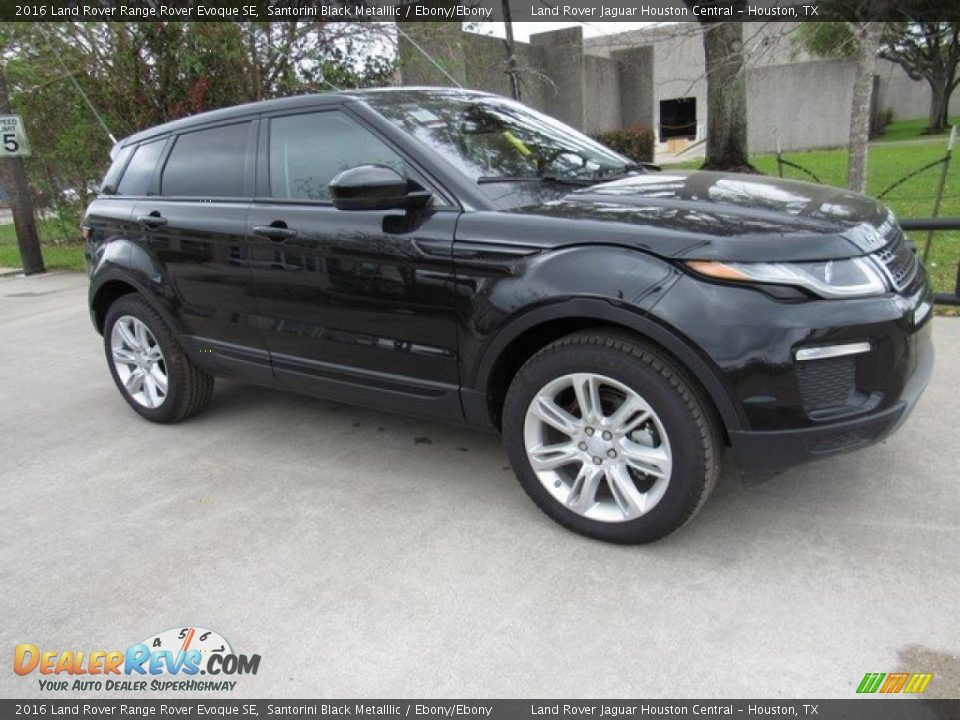 2016 Land Rover Range Rover Evoque SE Santorini Black Metalllic / Ebony/Ebony Photo #1