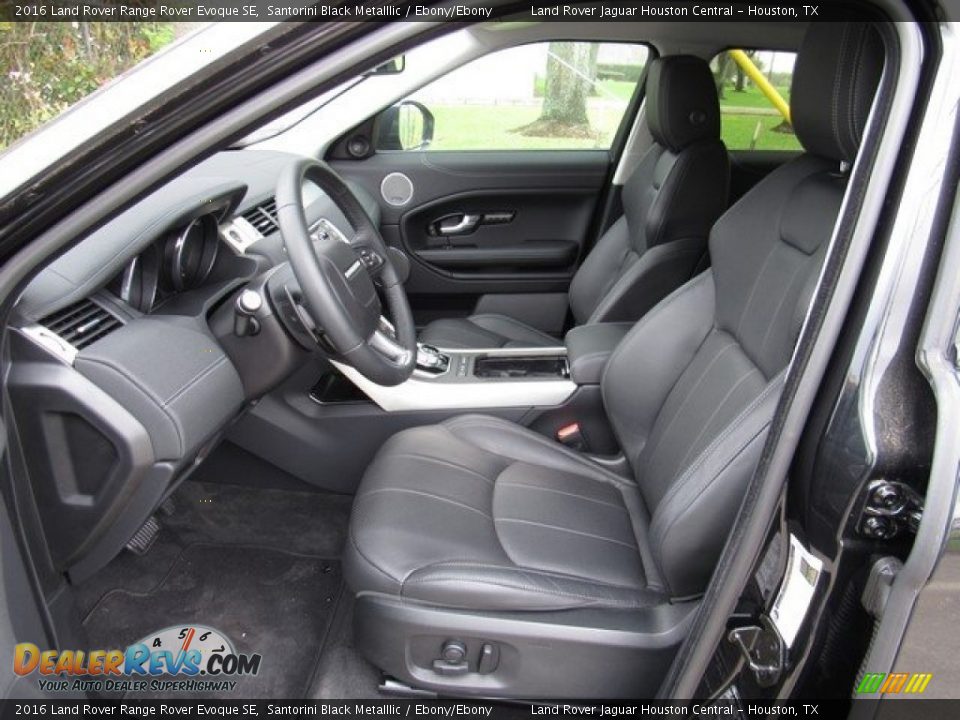 2016 Land Rover Range Rover Evoque SE Santorini Black Metalllic / Ebony/Ebony Photo #3
