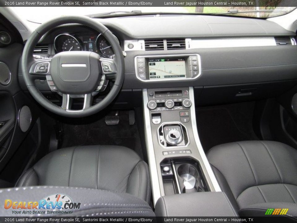 2016 Land Rover Range Rover Evoque SE Santorini Black Metalllic / Ebony/Ebony Photo #4