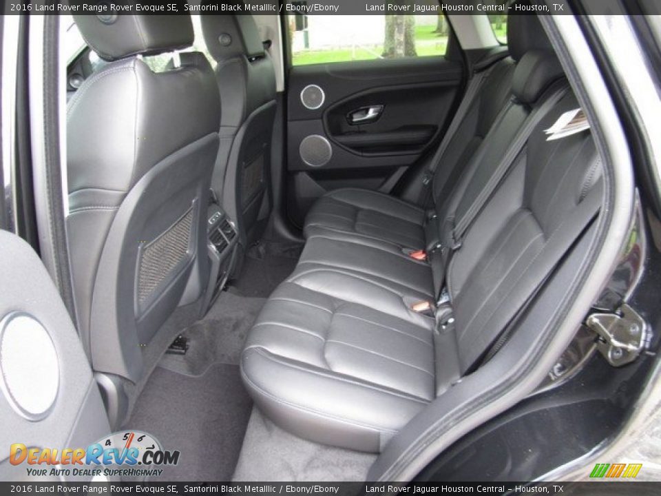 2016 Land Rover Range Rover Evoque SE Santorini Black Metalllic / Ebony/Ebony Photo #5