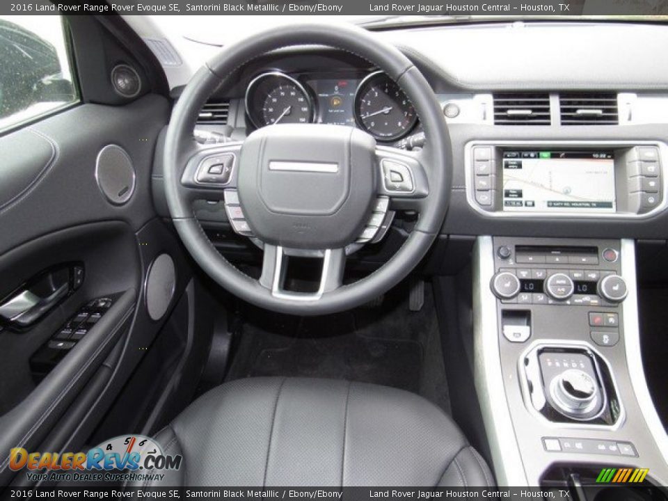 2016 Land Rover Range Rover Evoque SE Santorini Black Metalllic / Ebony/Ebony Photo #13