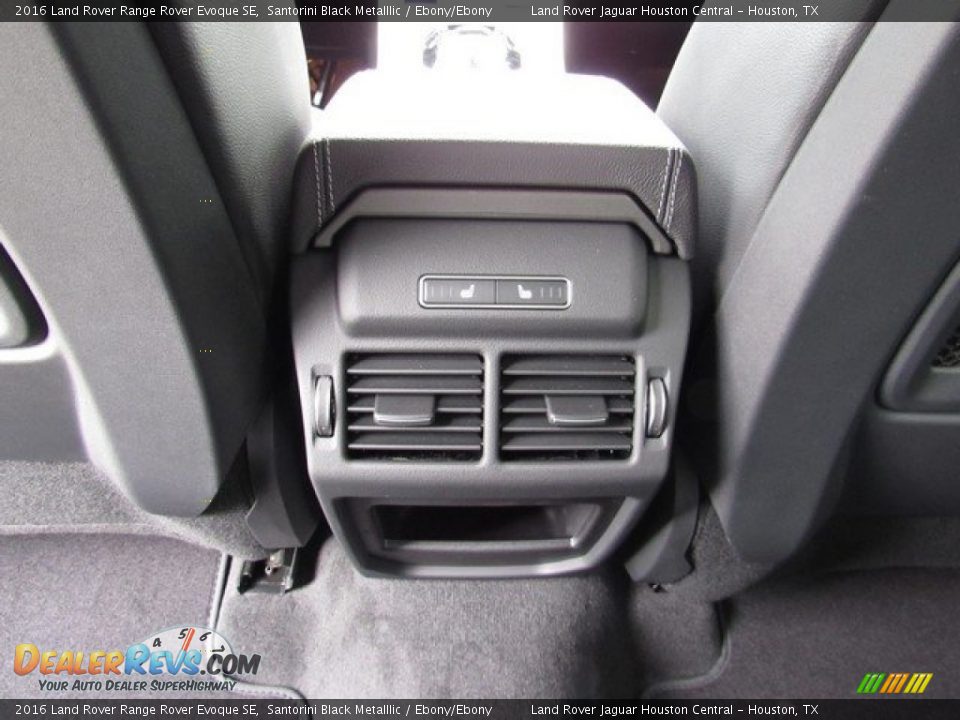 2016 Land Rover Range Rover Evoque SE Santorini Black Metalllic / Ebony/Ebony Photo #15
