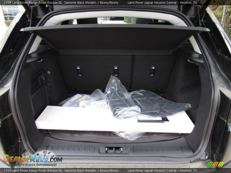 2016 Land Rover Range Rover Evoque SE Santorini Black Metalllic / Ebony/Ebony Photo #16