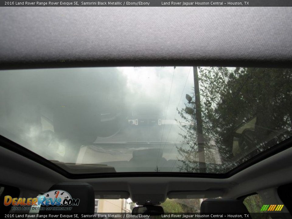 2016 Land Rover Range Rover Evoque SE Santorini Black Metalllic / Ebony/Ebony Photo #17