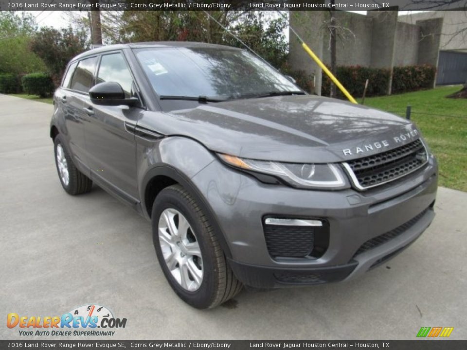 2016 Land Rover Range Rover Evoque SE Corris Grey Metalllic / Ebony/Ebony Photo #2