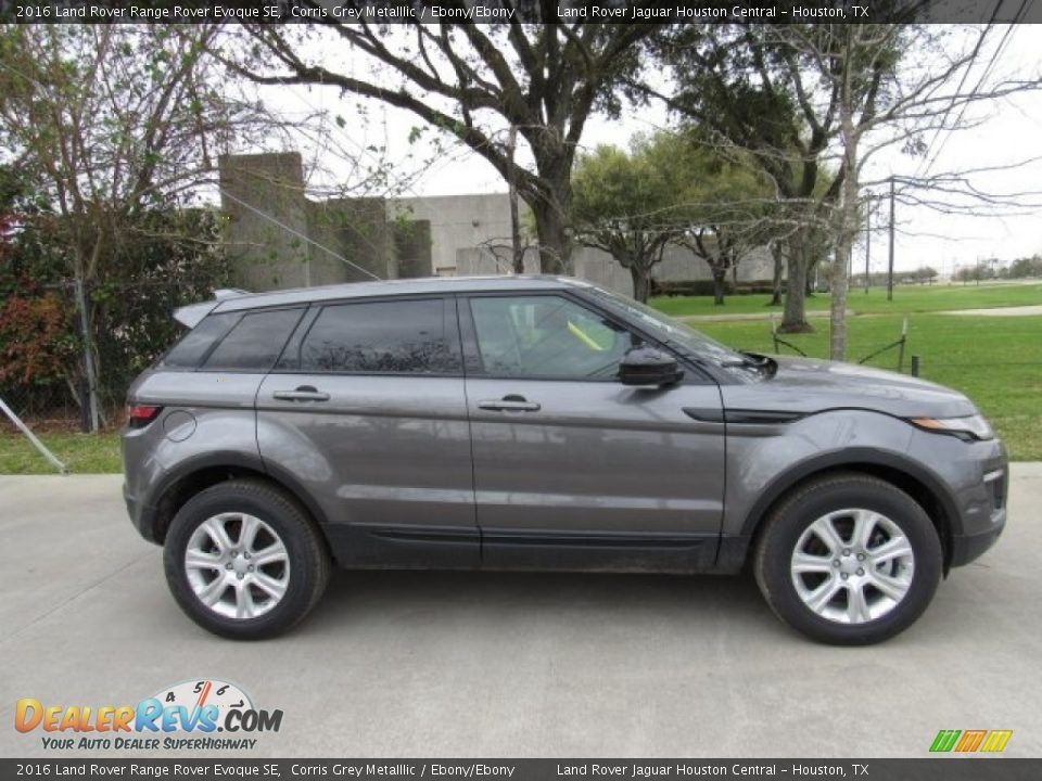 2016 Land Rover Range Rover Evoque SE Corris Grey Metalllic / Ebony/Ebony Photo #6