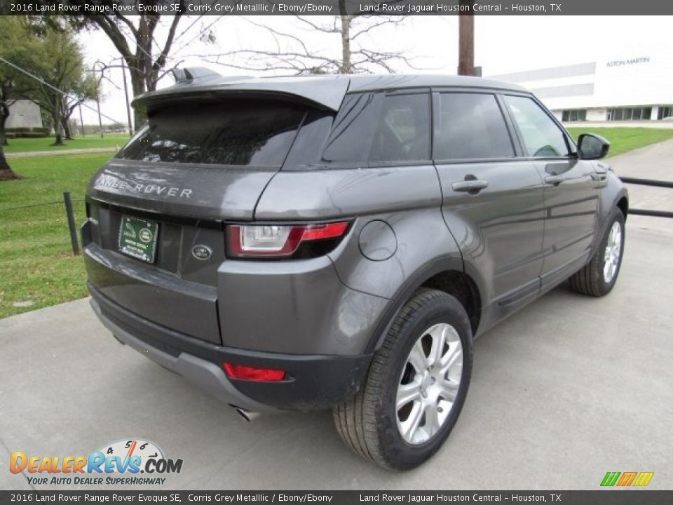 2016 Land Rover Range Rover Evoque SE Corris Grey Metalllic / Ebony/Ebony Photo #7