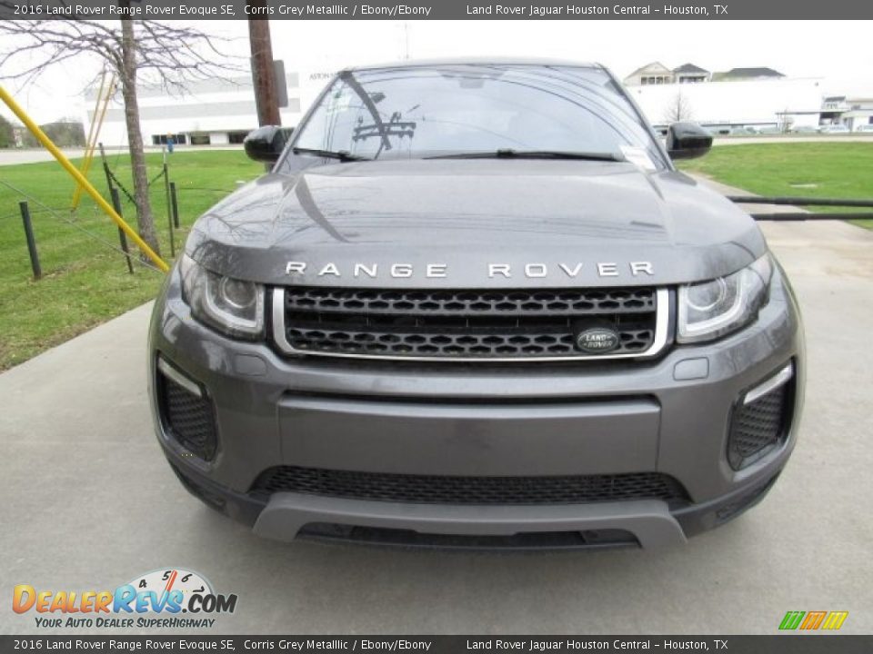 2016 Land Rover Range Rover Evoque SE Corris Grey Metalllic / Ebony/Ebony Photo #9