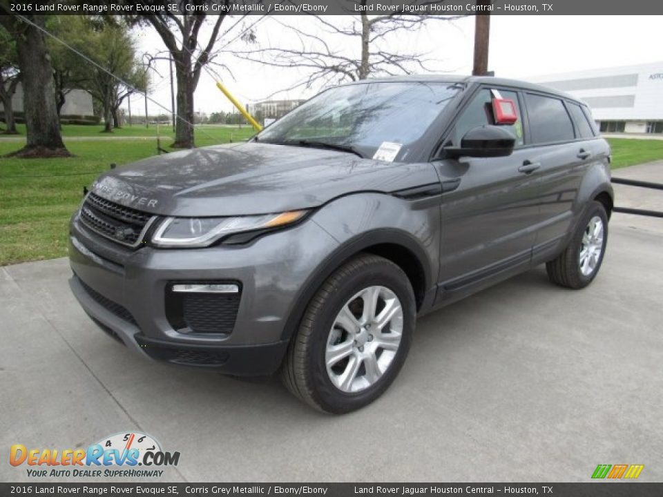 2016 Land Rover Range Rover Evoque SE Corris Grey Metalllic / Ebony/Ebony Photo #10