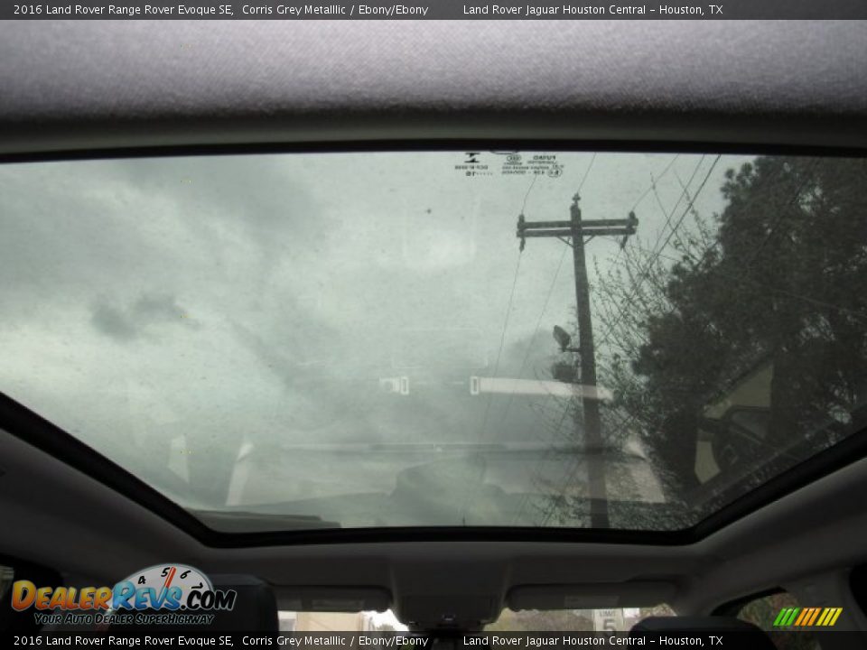 2016 Land Rover Range Rover Evoque SE Corris Grey Metalllic / Ebony/Ebony Photo #17