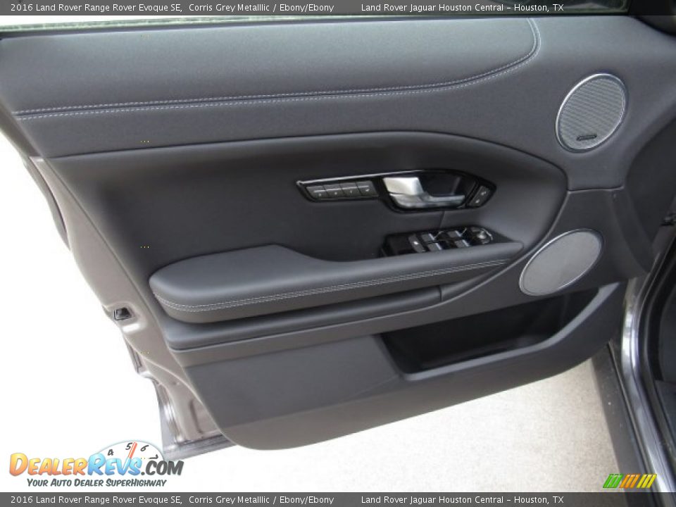 2016 Land Rover Range Rover Evoque SE Corris Grey Metalllic / Ebony/Ebony Photo #18