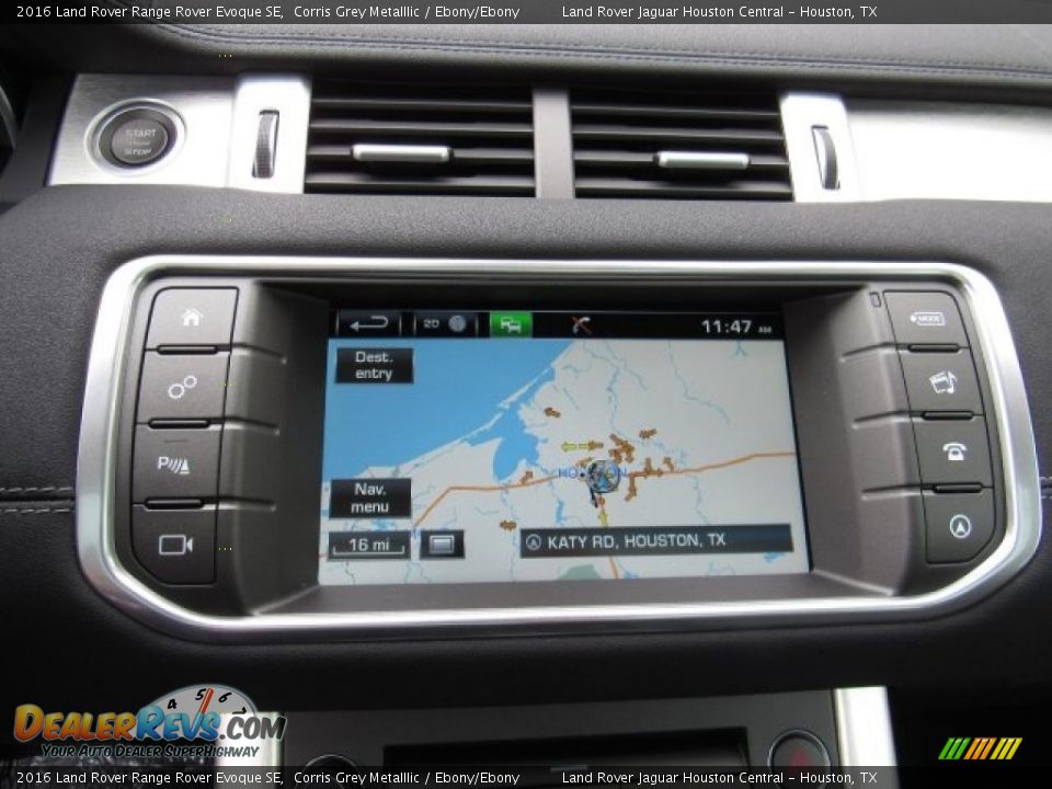2016 Land Rover Range Rover Evoque SE Corris Grey Metalllic / Ebony/Ebony Photo #20